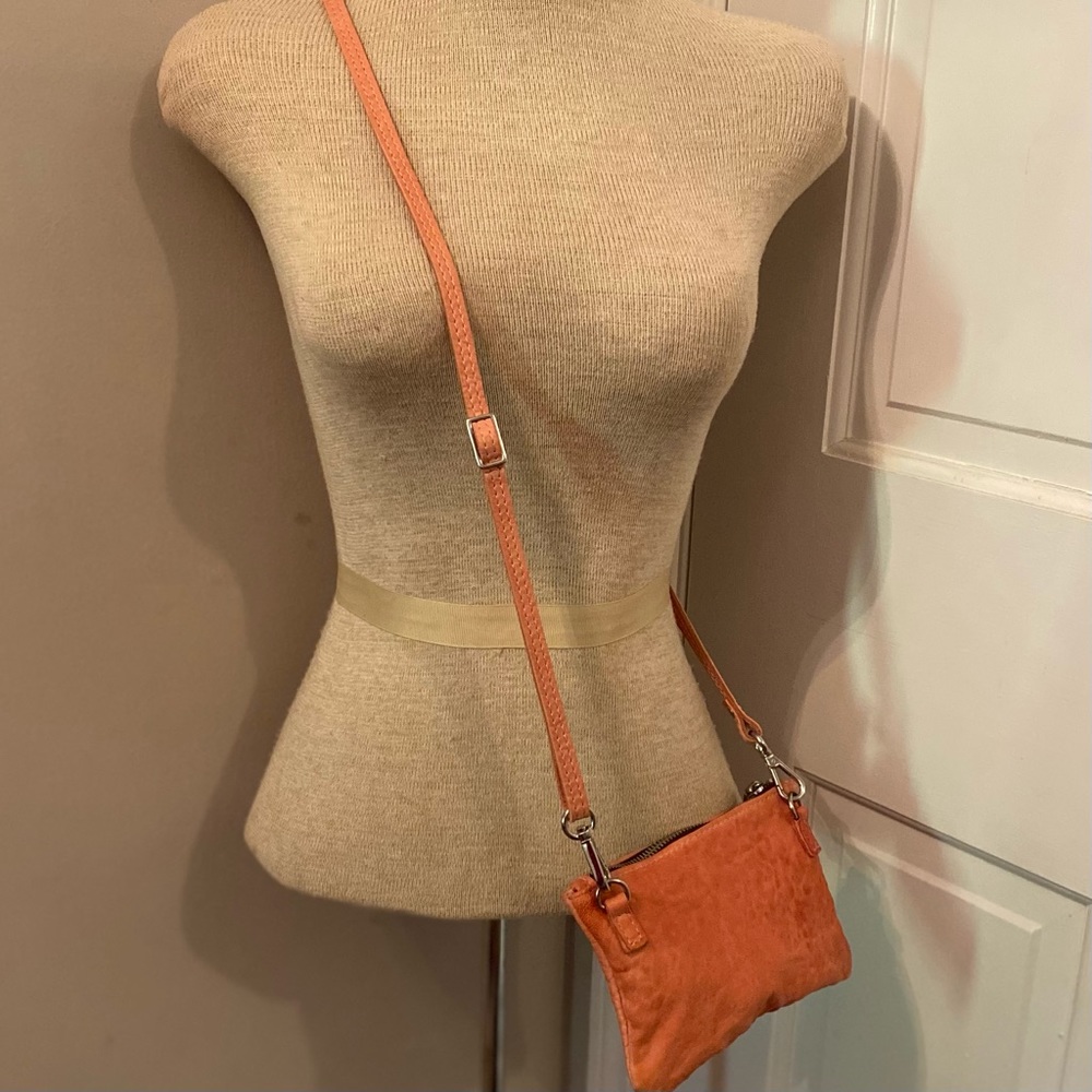 Maxon Collection Italian Small Leather Crossbody Bag